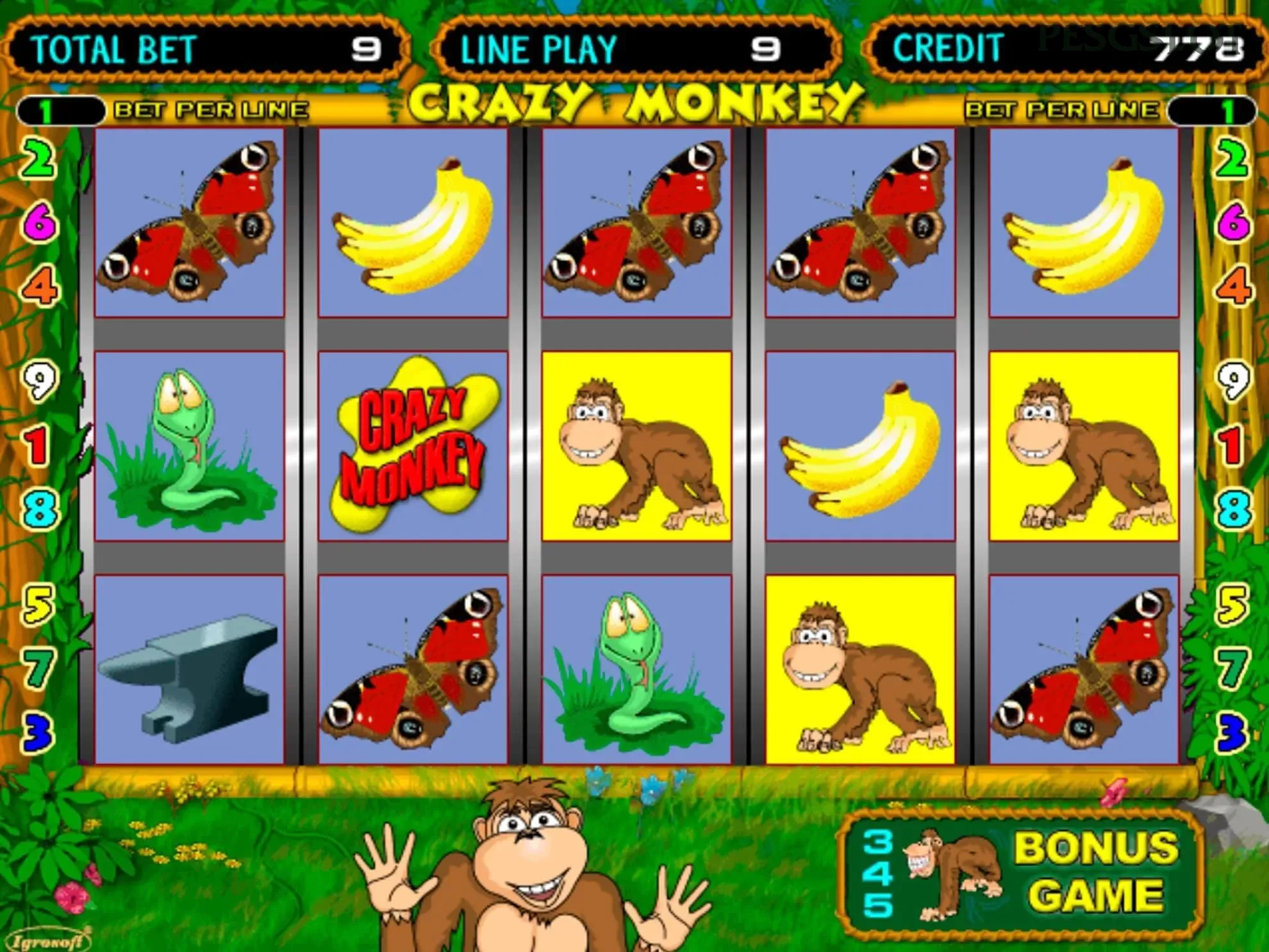 Ikon aplikasi pesgslot resmi